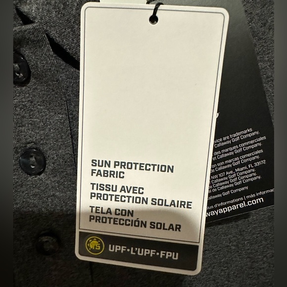 Women’s Vneck golf T-shirt. Grey size: sm, med, l,XL. BNWT. Callaway - Picture 2 of 7